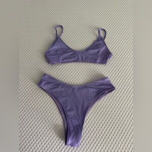 Purple Bikini Swimwear